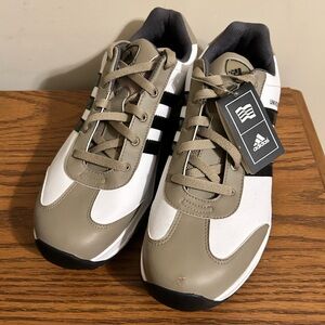 New With Tags Men’s Adidas University ll Leather Golf Shoes Size 10.5
